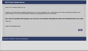 Potato Grower reader survey