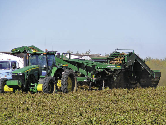 WEMCO Self-Propelled Potato Harvester