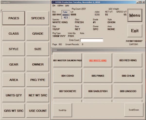 SIMBA scale interface