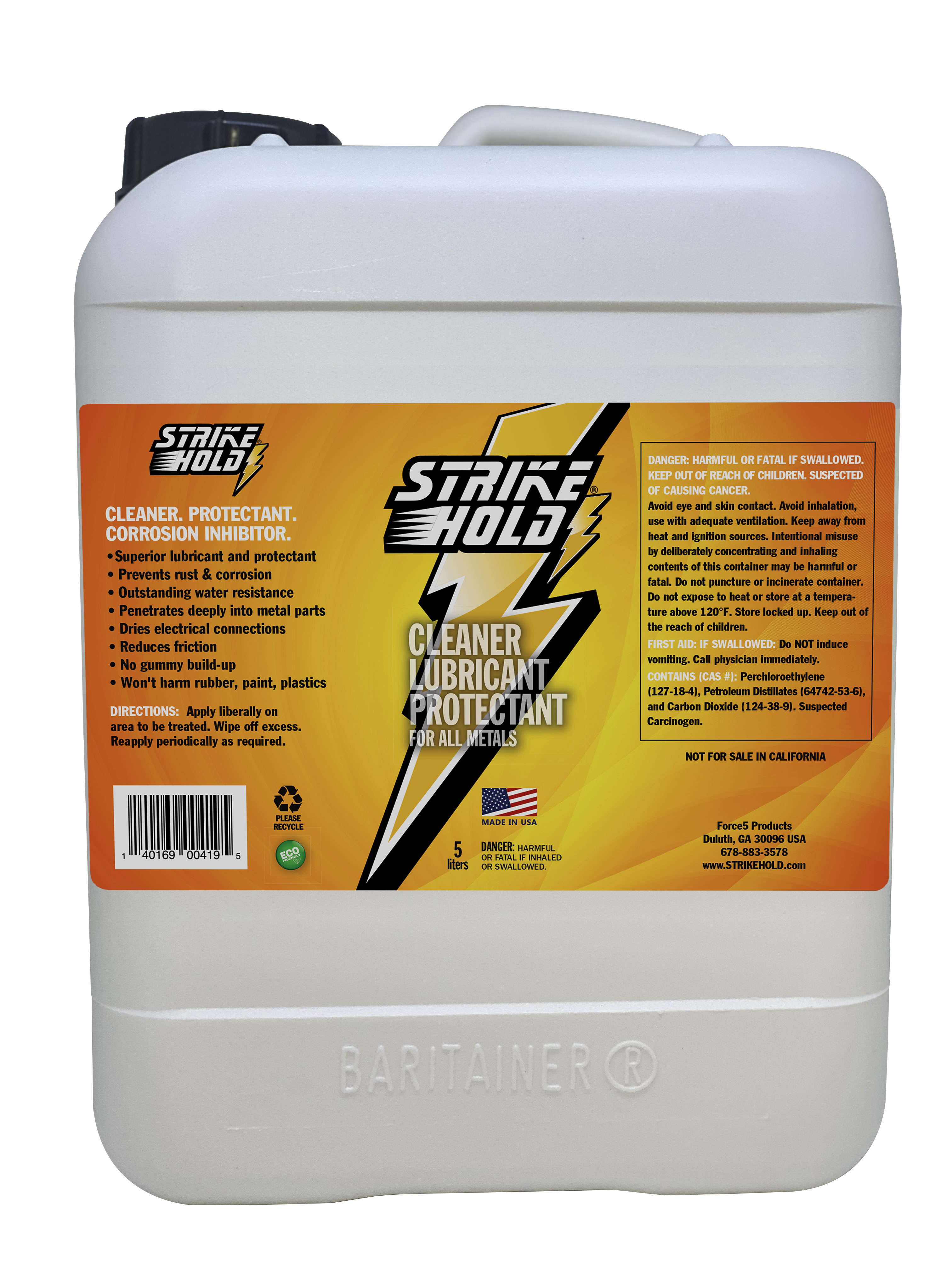 New Product: StrikeHold Protectant